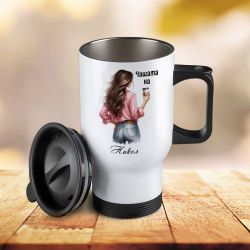 Термочаша с надпис Чашата на Никол