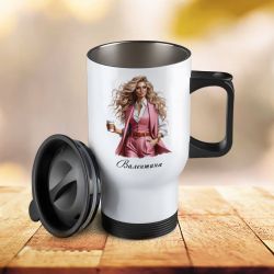 Персонализирана термочаша - Бизнес дама