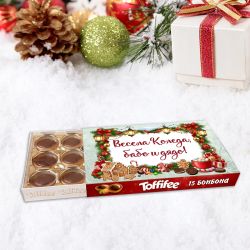 Коледна кутия Toffifee за баба и дядо