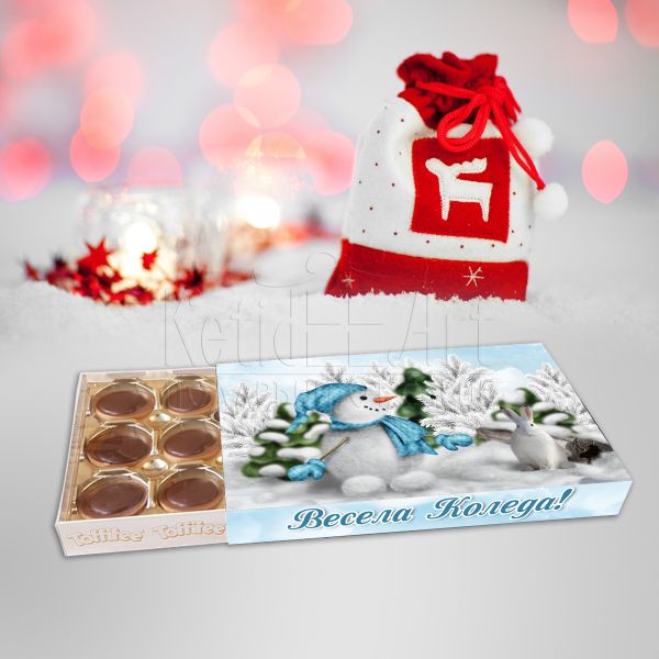 Коледни бонбони Toffifee- Снежен човек