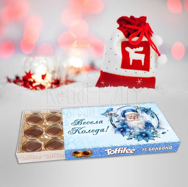 Бонбони Toffifee - Синя Коледа