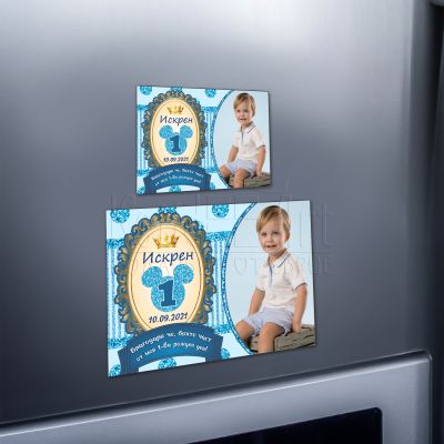 Магнит със снимка - Мики Маус 3