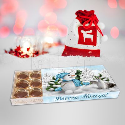 Коледни бонбони Toffifee- Снежен човек