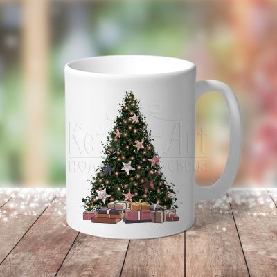 Коледна чаша - Приятелки на Коледа