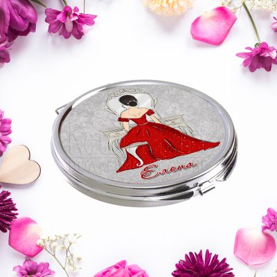 Персонализирано огледало с име - Стилна жена 