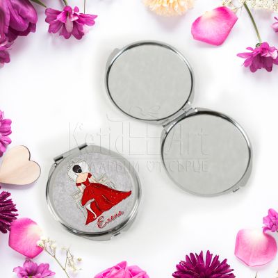 Персонализирано огледало с име - Стилна жена 