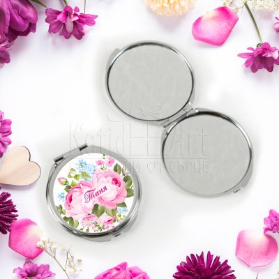 Персонализирано огледало с име - Рози 2