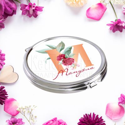 Персонализирано огледало с име - Буква с име 