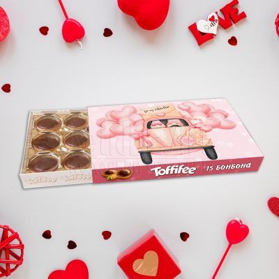 Бонбони Toffifee - Бъди моята валентинка