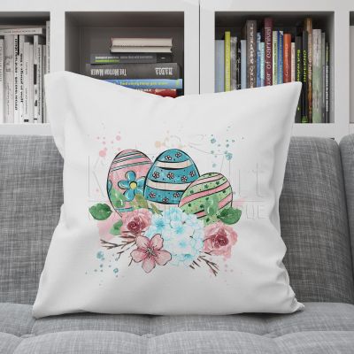 Великденска възглавница  -  Шарени яйца