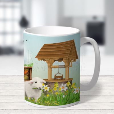 Великденска чаша - Момиче на поляна