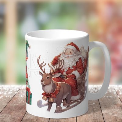 Детска коледна чаша - Момче Елф 