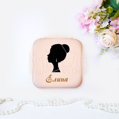 Персонализирана кутия за бижута – Жена 