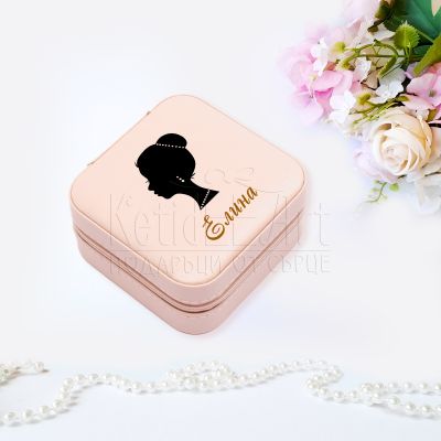 Персонализирана кутия за бижута – Жена 