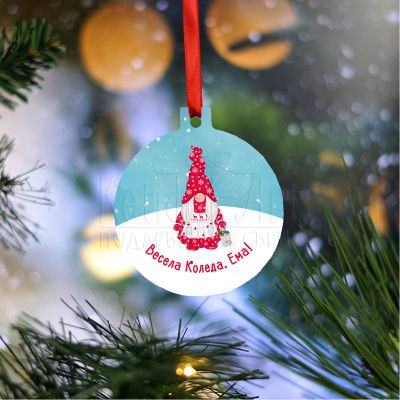 Коледна висулка за елхата - Снежен човек