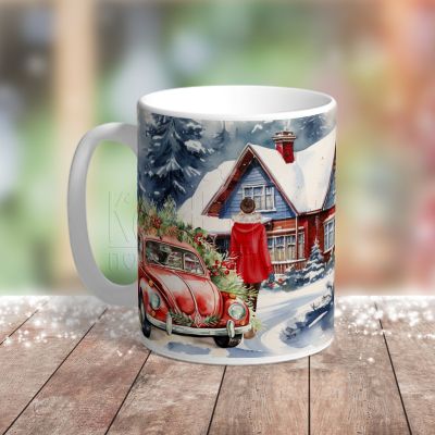 Коледна чаша - Бяла приказка