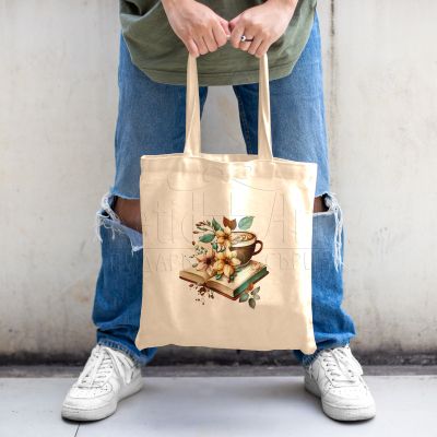 Еко чанта с щампа - Книга