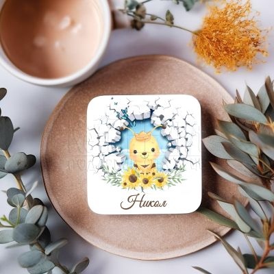 3D подложка за чаша - Пчеличка