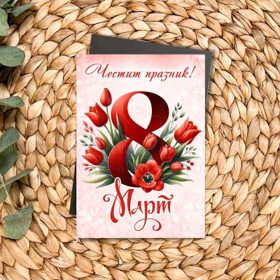 Магнит за хладилник подарък за осми март