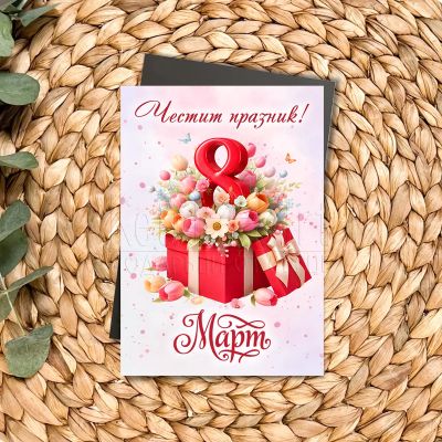 Магнит за хладилник подарък за осми март